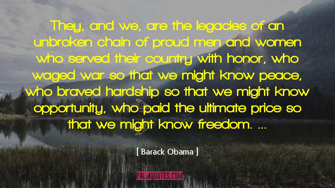 Proud Man quotes by Barack Obama