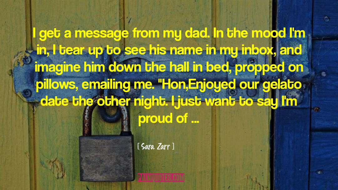 Proud Of You quotes by Sara Zarr