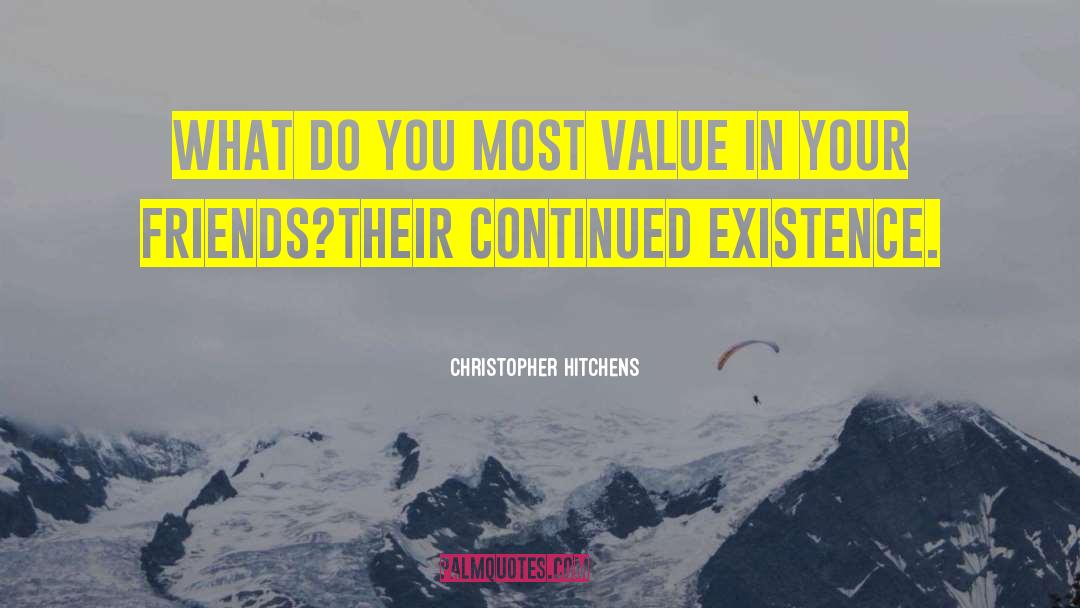 Proust Questionnaire quotes by Christopher Hitchens