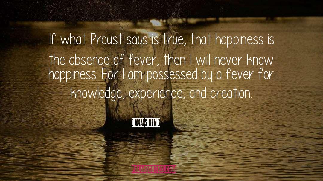 Proust quotes by Anais Nin