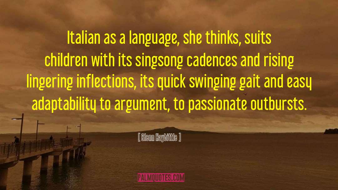 Provare In Italian quotes by Glenn Haybittle