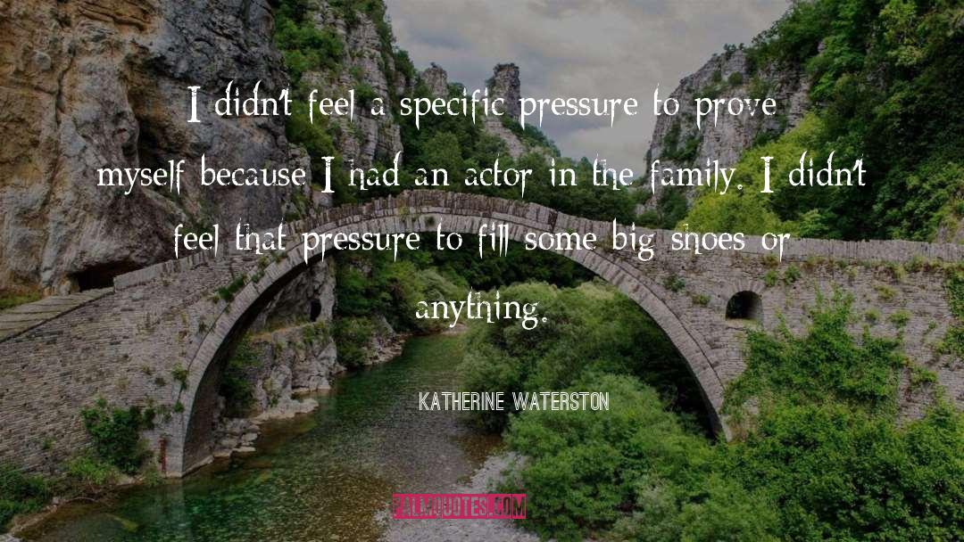 Prove Myself quotes by Katherine Waterston