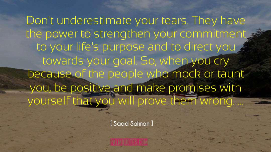 Prove Them Wrong quotes by Saad Salman