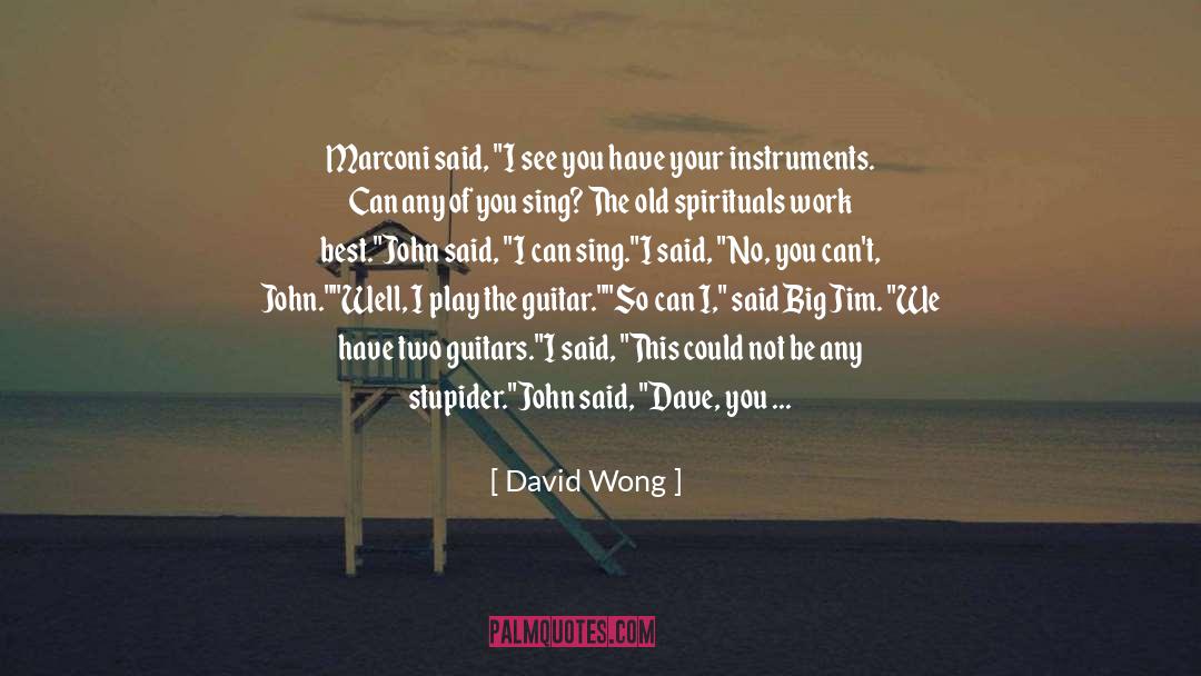 Prove Your Worth quotes by David Wong