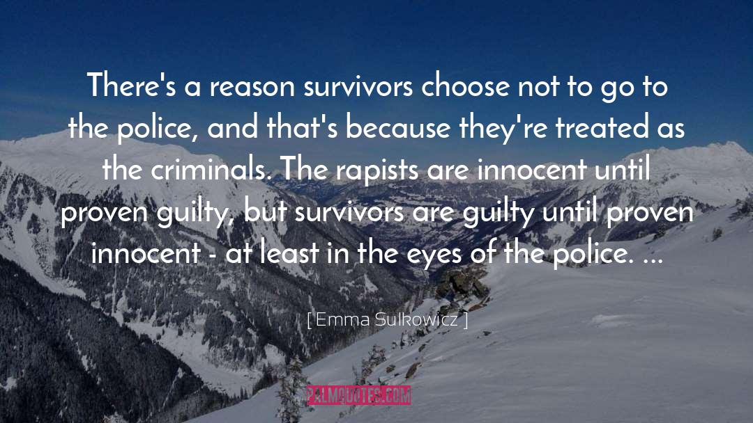 Proven Guilty quotes by Emma Sulkowicz