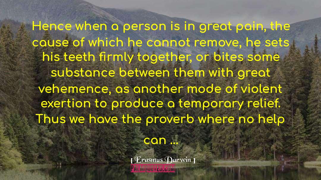 Proverb quotes by Erasmus Darwin