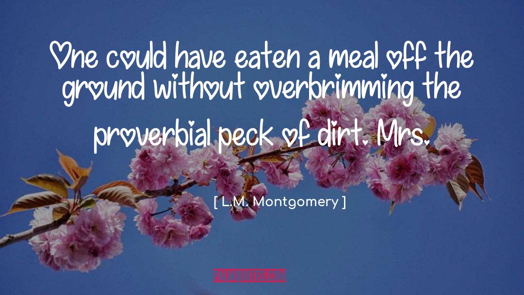 Proverbial quotes by L.M. Montgomery