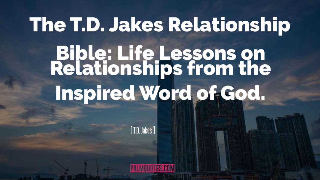 Proverbs From Bible quotes by T.D. Jakes