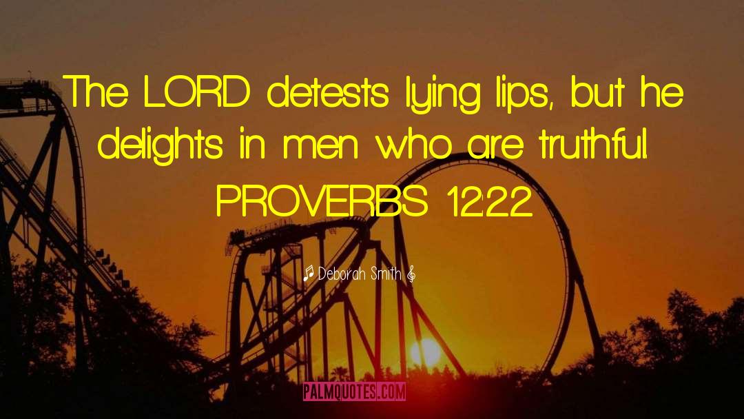 Proverbs quotes by Deborah Smith