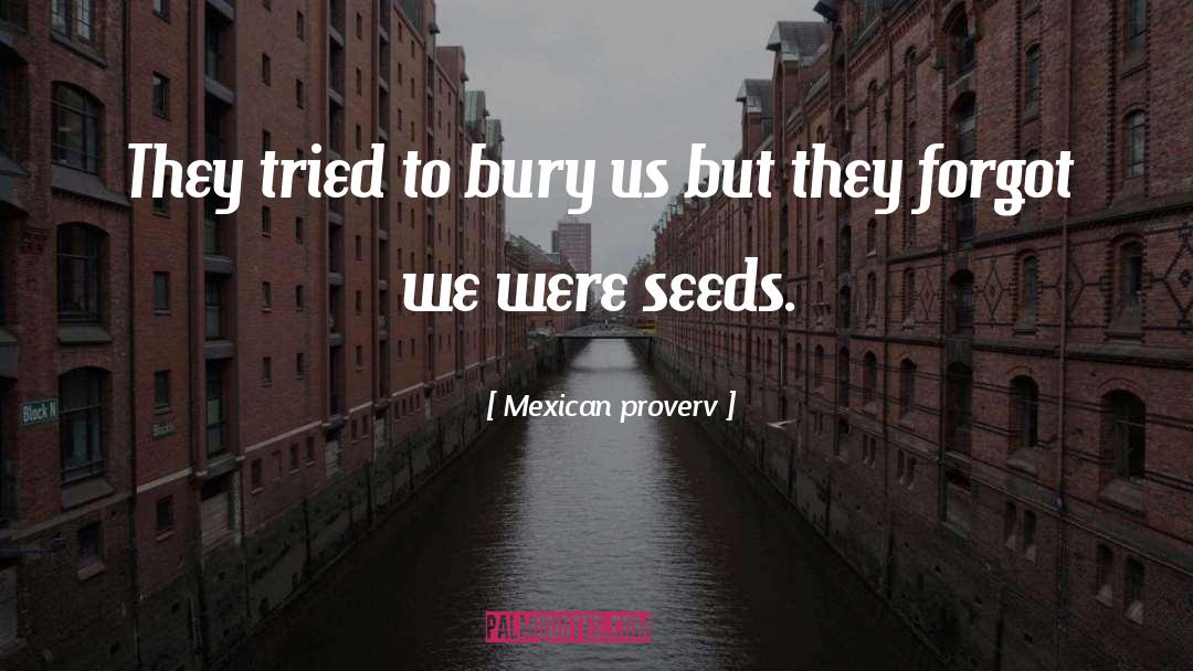 Proverv quotes by Mexican Proverv