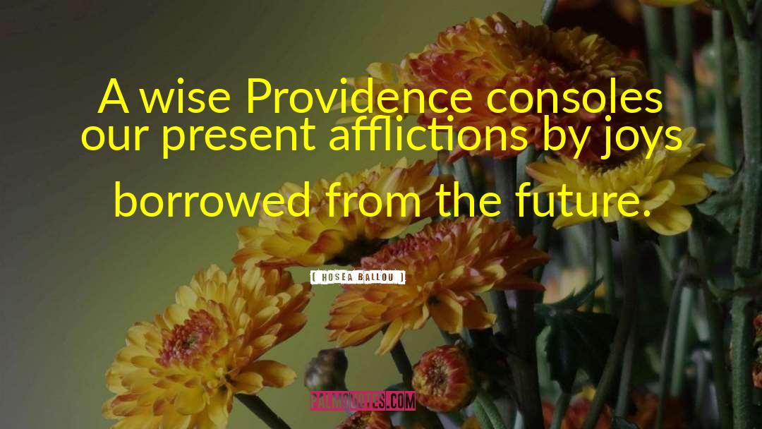 Providence quotes by Hosea Ballou