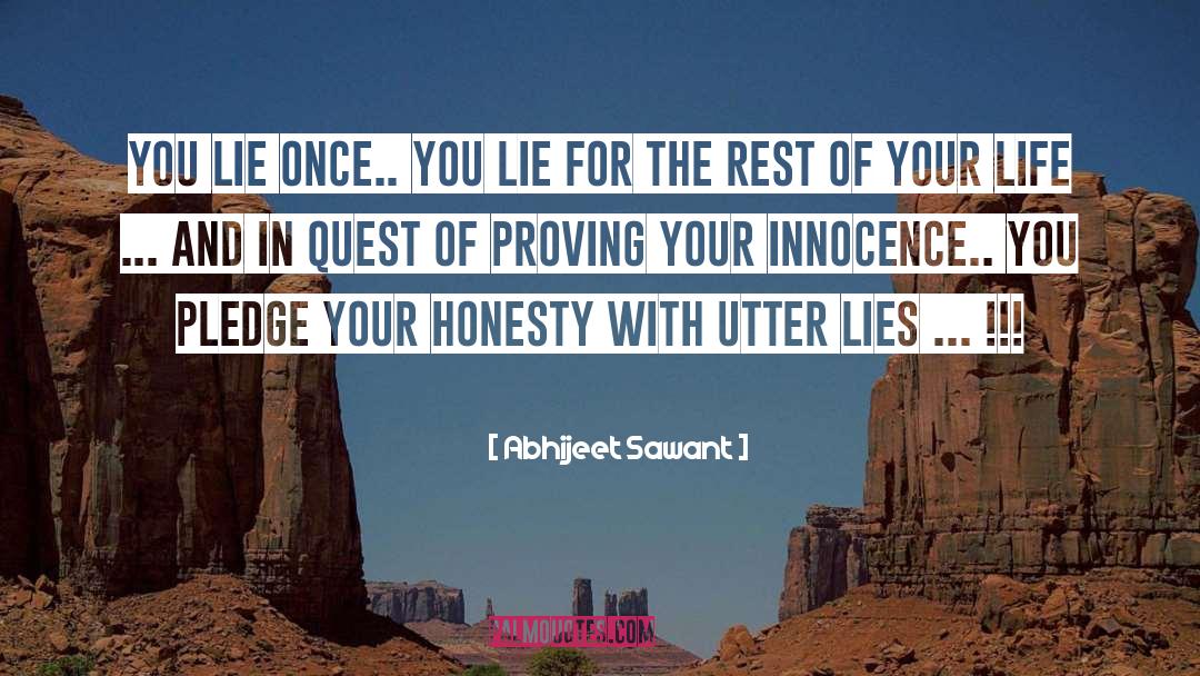 Proving quotes by Abhijeet Sawant
