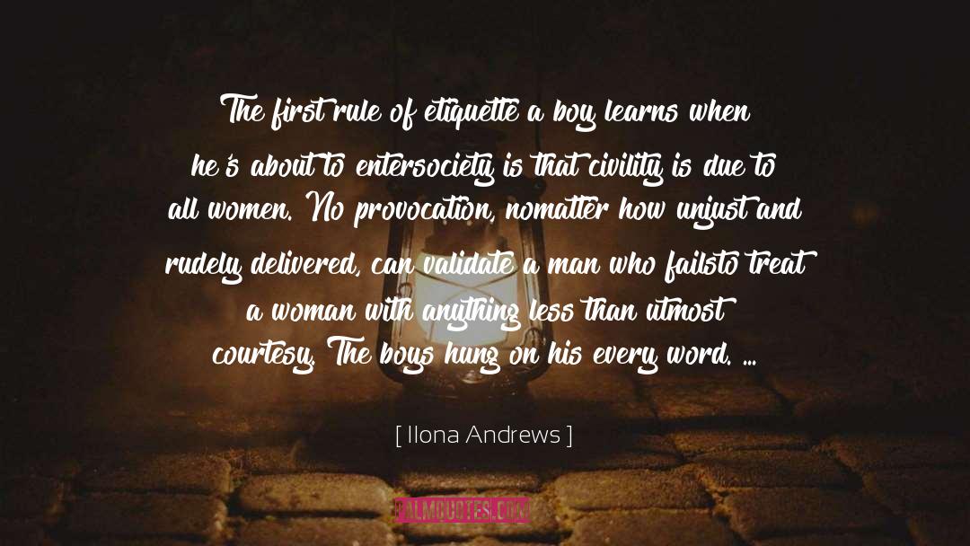 Provocation quotes by Ilona Andrews