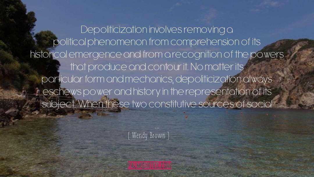 Provocation quotes by Wendy Brown