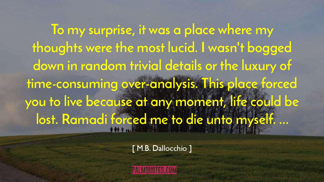 Proximate Analysis quotes by M.B. Dallocchio