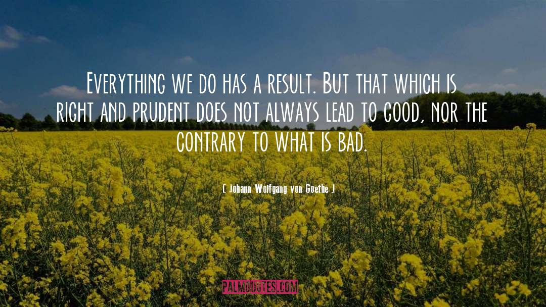 Prudent quotes by Johann Wolfgang Von Goethe