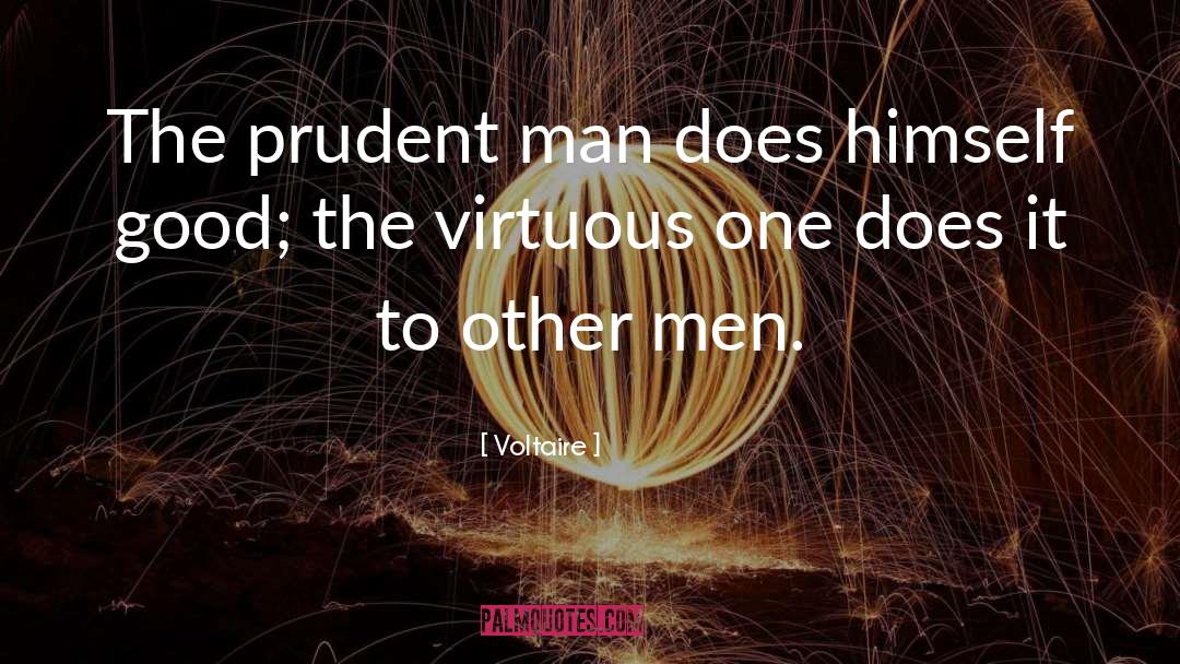Prudent quotes by Voltaire