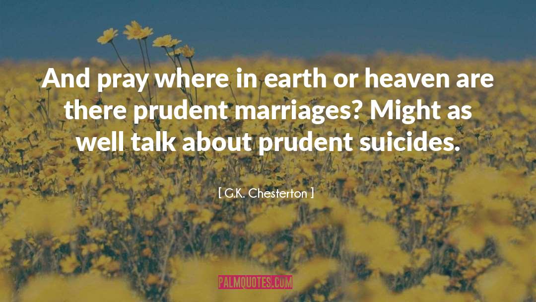 Prudent quotes by G.K. Chesterton