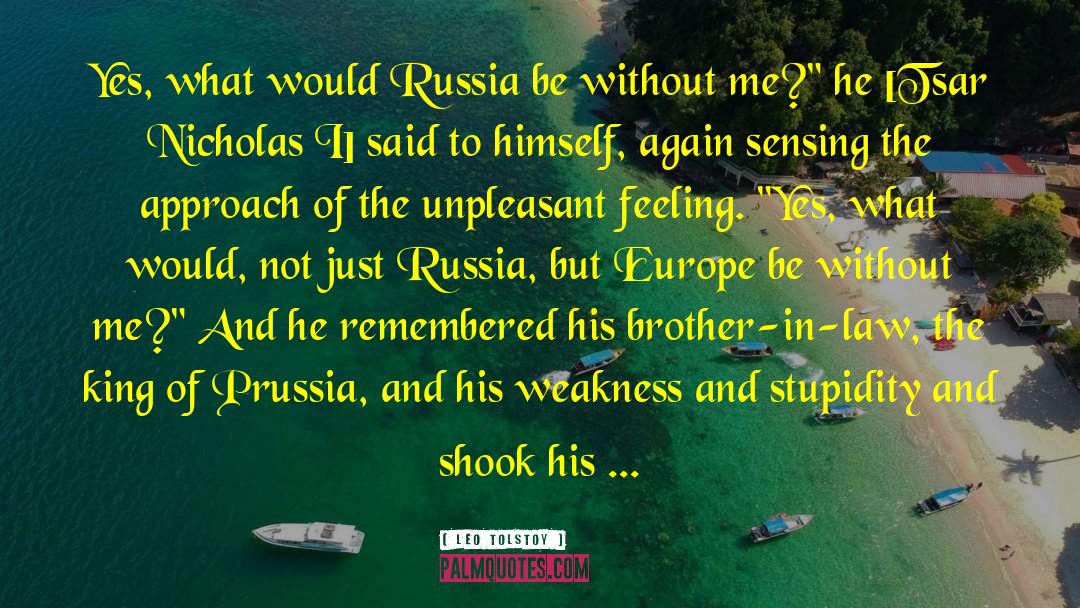 Prussia quotes by Leo Tolstoy