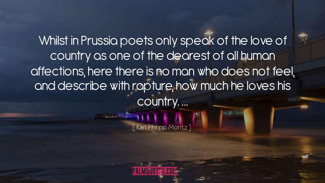 Prussia quotes by Karl Philipp Moritz