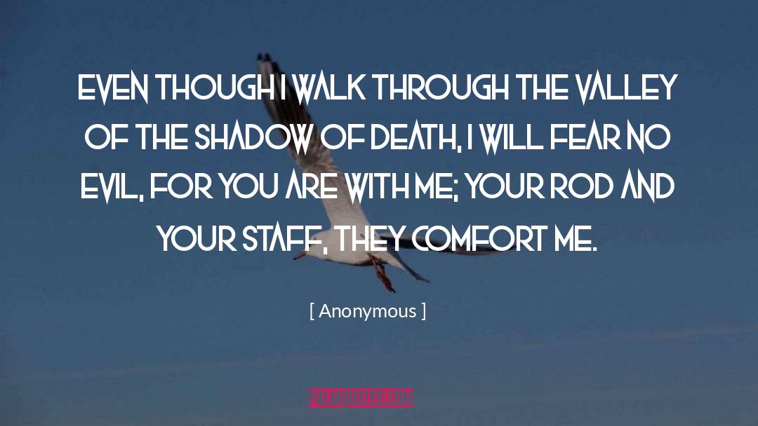 Psalm 23 4 quotes by Anonymous