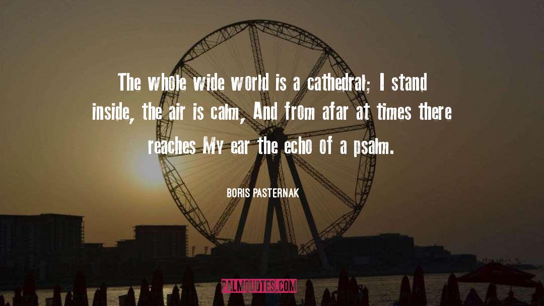 Psalm quotes by Boris Pasternak