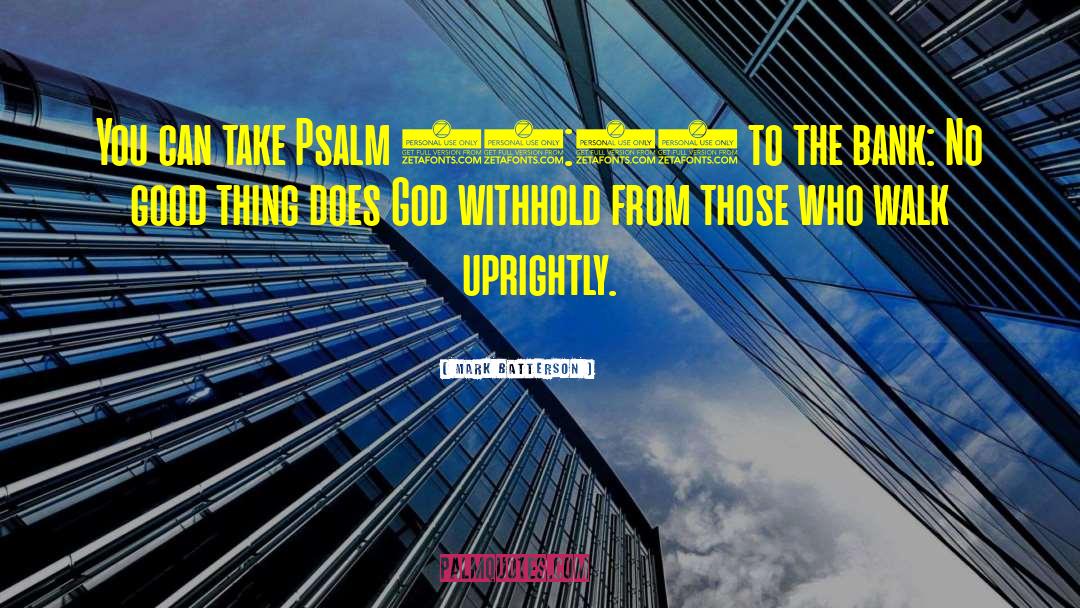 Psalm quotes by Mark Batterson