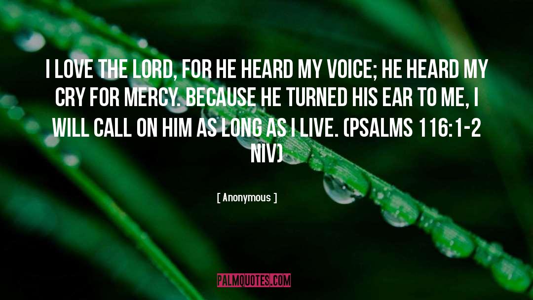 Psalms quotes by Anonymous