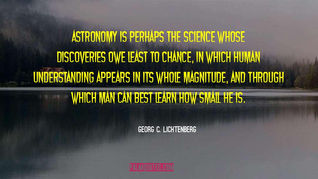 Pseudo Science quotes by Georg C. Lichtenberg