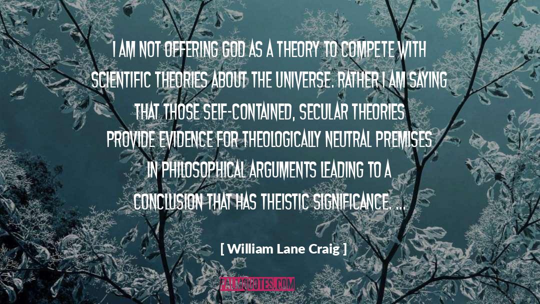 Pseudo Secular quotes by William Lane Craig