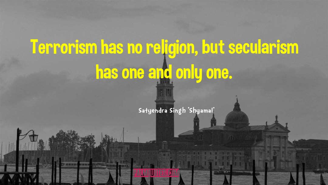 Pseudo Secular quotes by Satyendra Singh 'Shyamal'