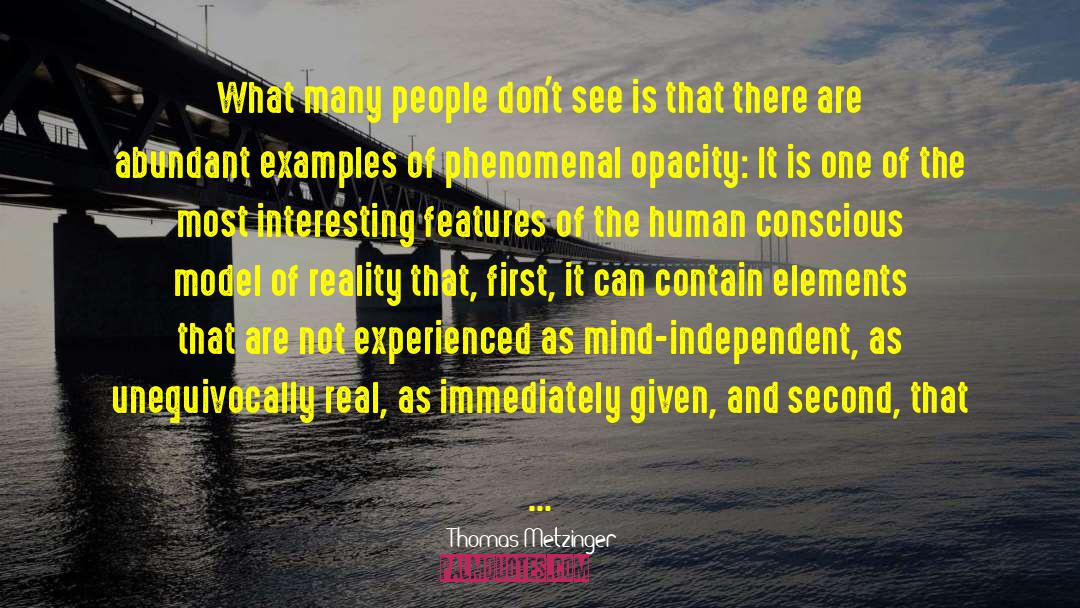 Psycap Model quotes by Thomas Metzinger