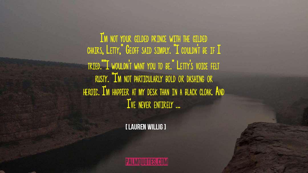 Psychalive The Voice quotes by Lauren Willig