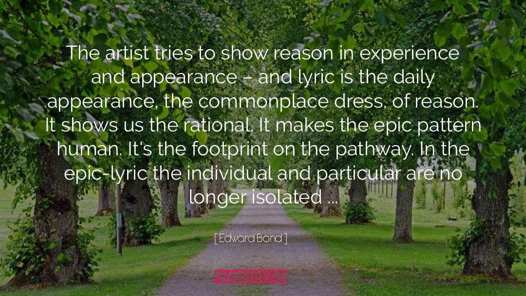 Psyche In A Dress quotes by Edward Bond