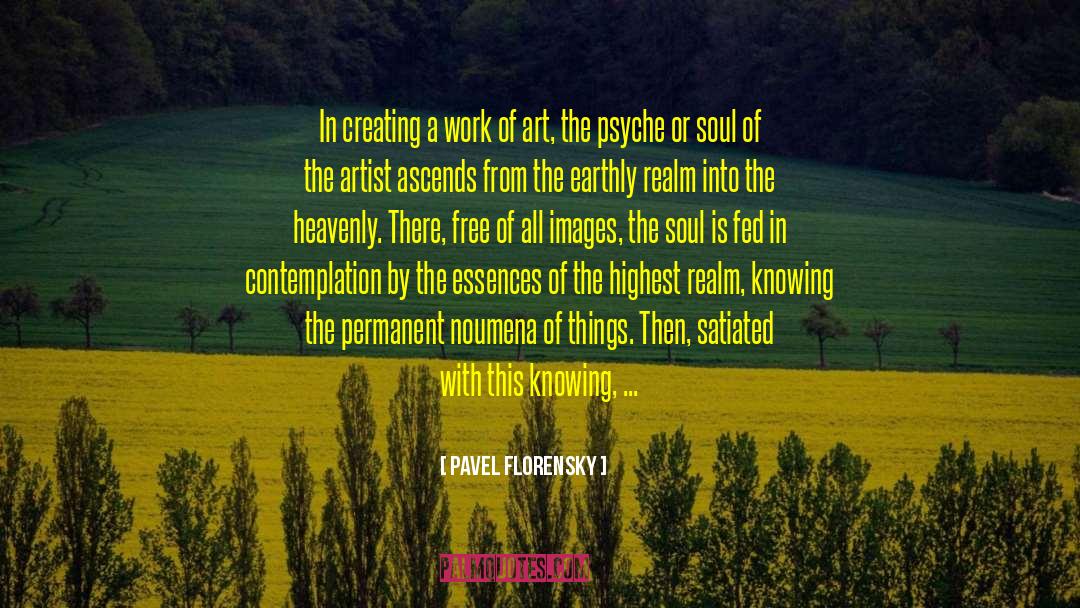 Psyche quotes by Pavel Florensky