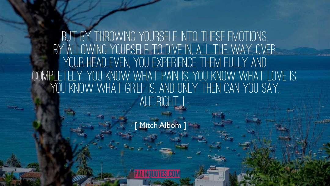 Psychedelic Experience quotes by Mitch Albom