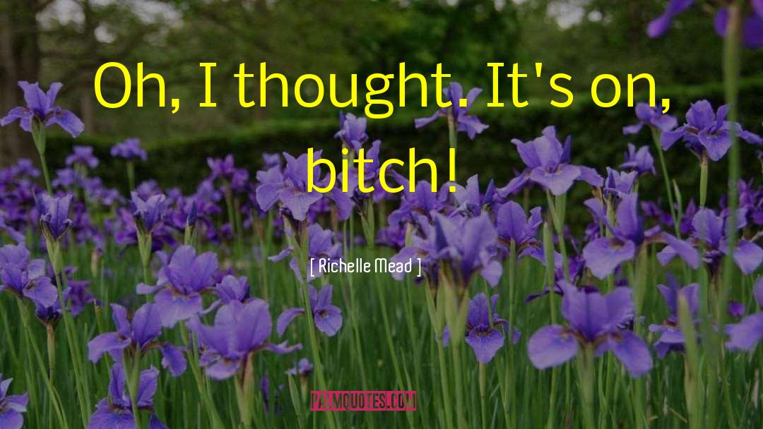 Psychic Battle quotes by Richelle Mead