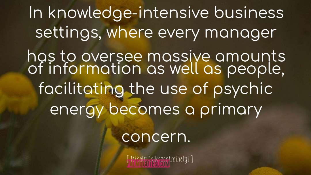 Psychic Energy quotes by Mihaly Csikszentmihalyi