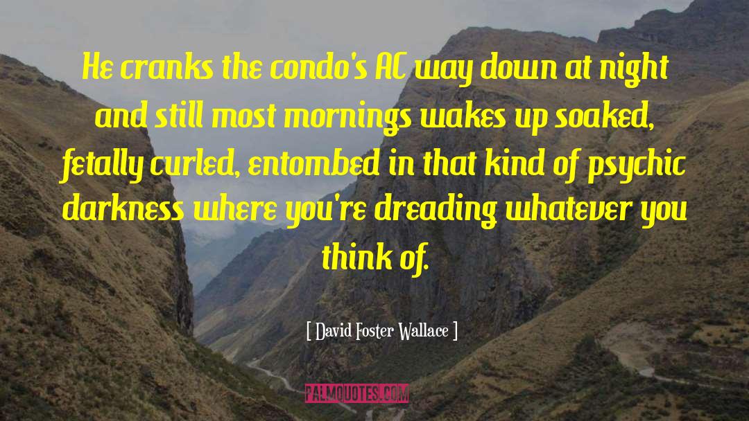 Psychic Powers quotes by David Foster Wallace