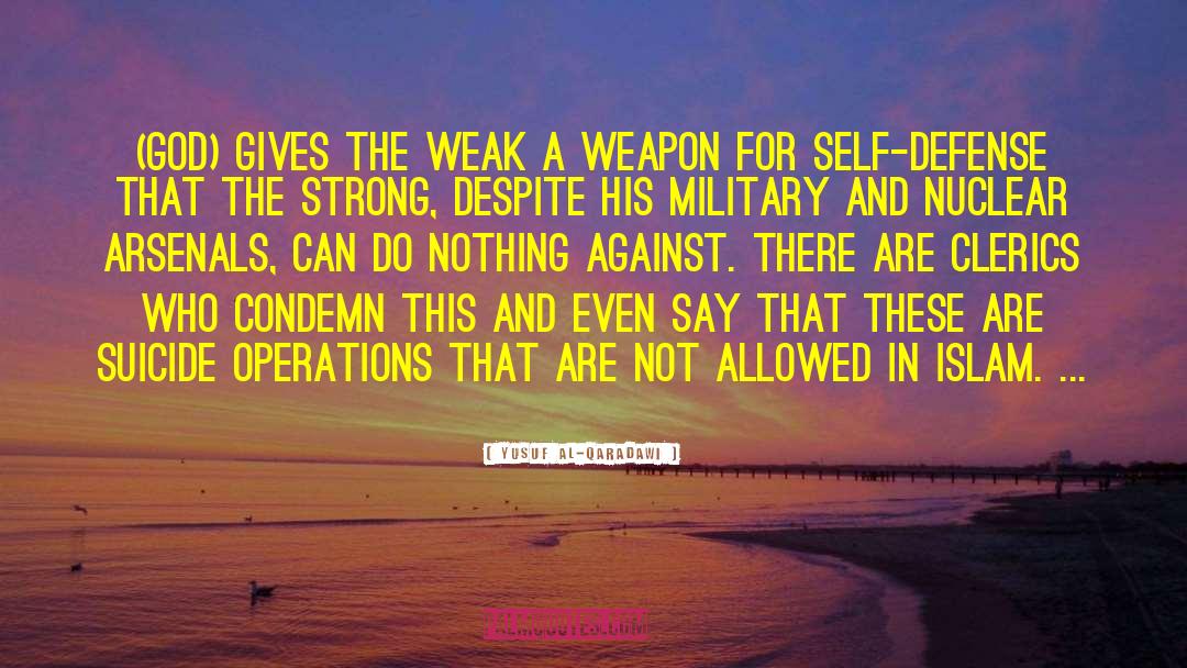 Psychic Self Defense quotes by Yusuf Al-Qaradawi