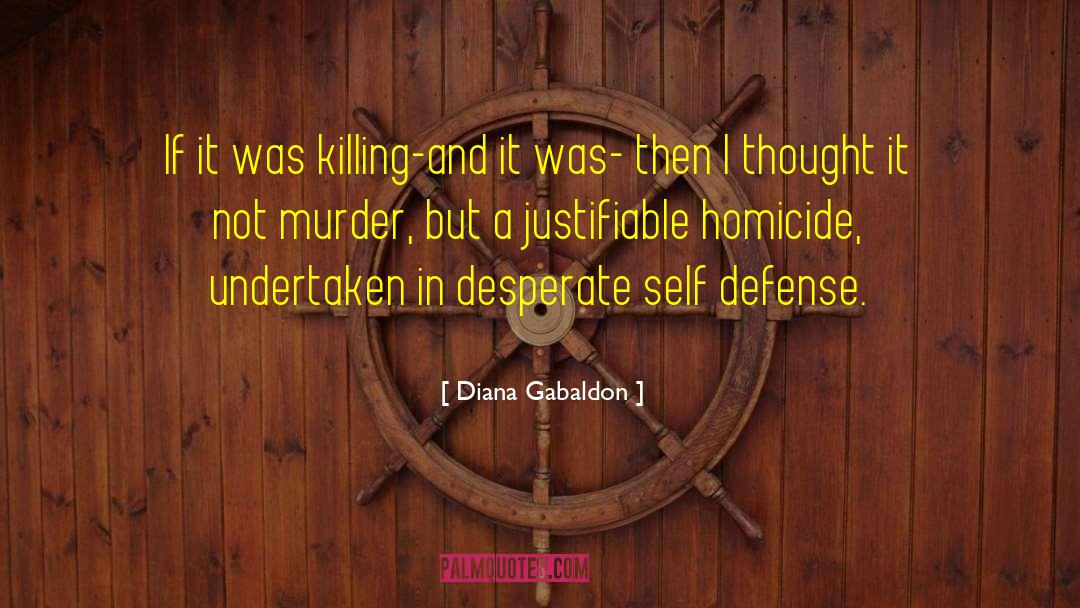 Psychic Self Defense quotes by Diana Gabaldon