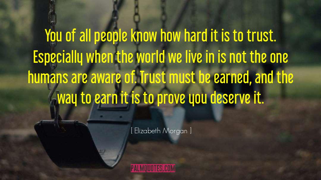 Psychics quotes by Elizabeth Morgan