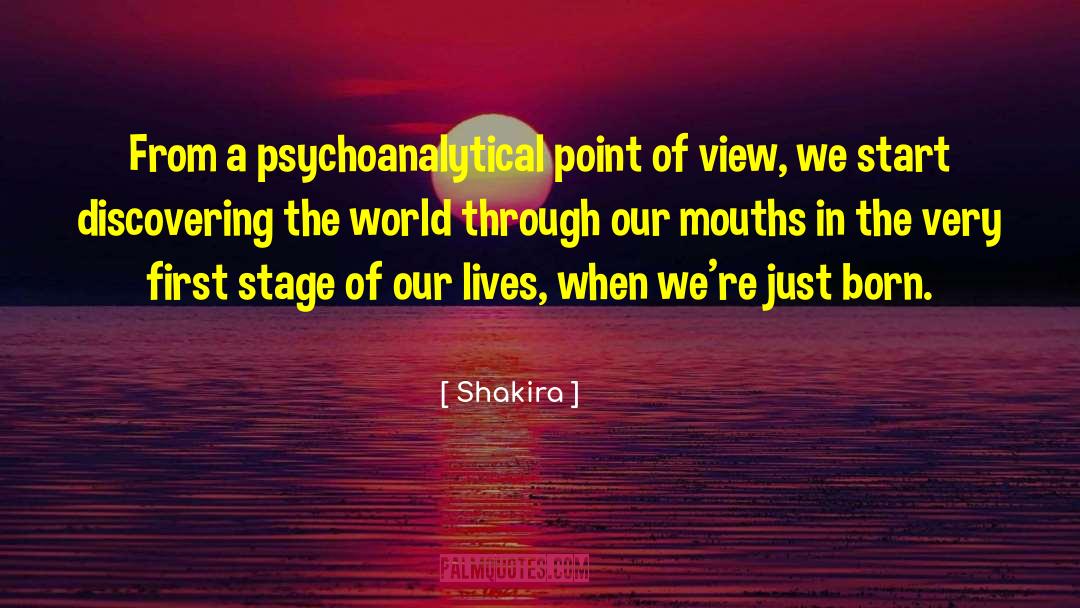 Psychoanalytical quotes by Shakira