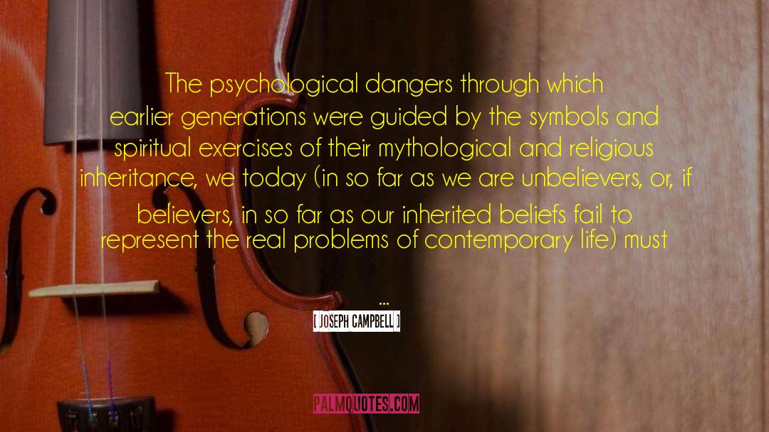 Psychological Abuse quotes by Joseph Campbell