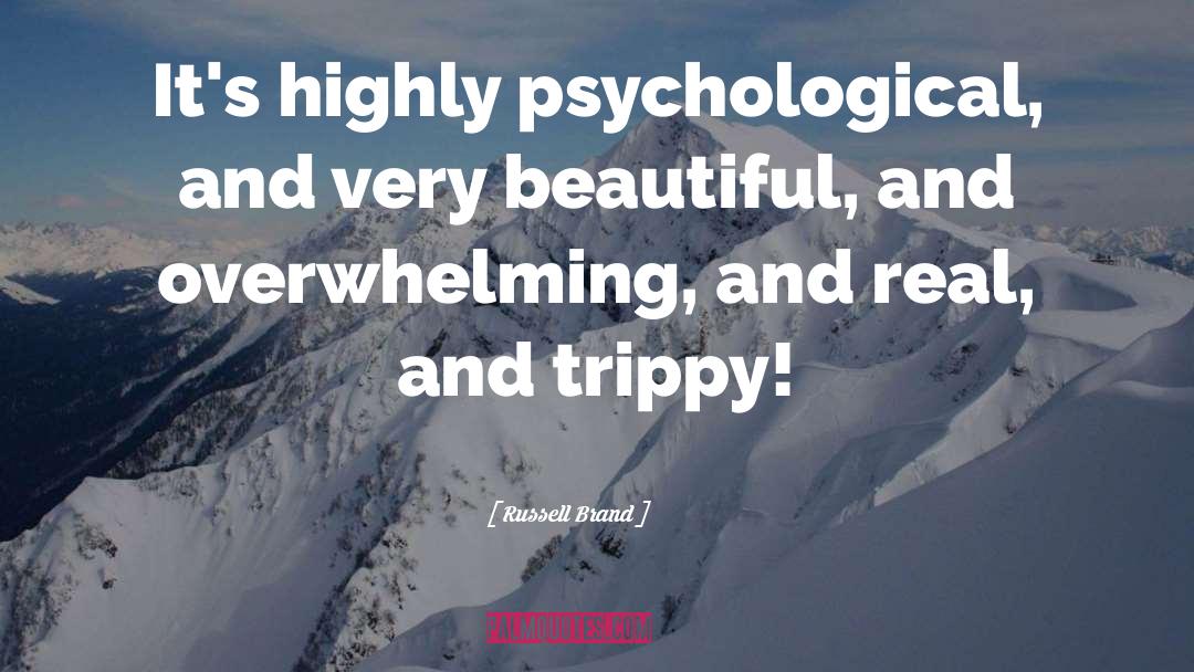 Psychological Defence quotes by Russell Brand