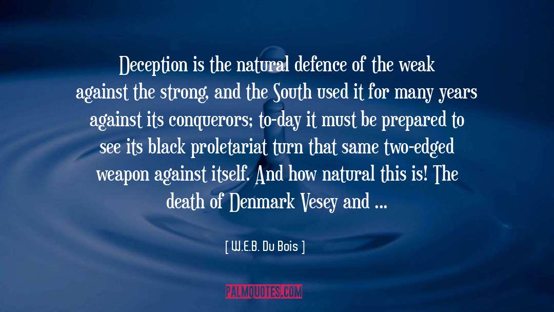 Psychological Defence quotes by W.E.B. Du Bois