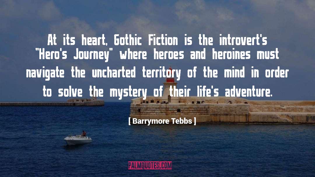 Psychological Gothic quotes by Barrymore Tebbs