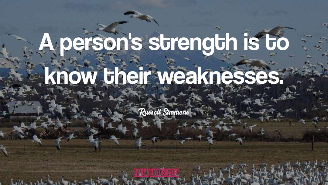 Psychological Strength quotes by Russell Simmons