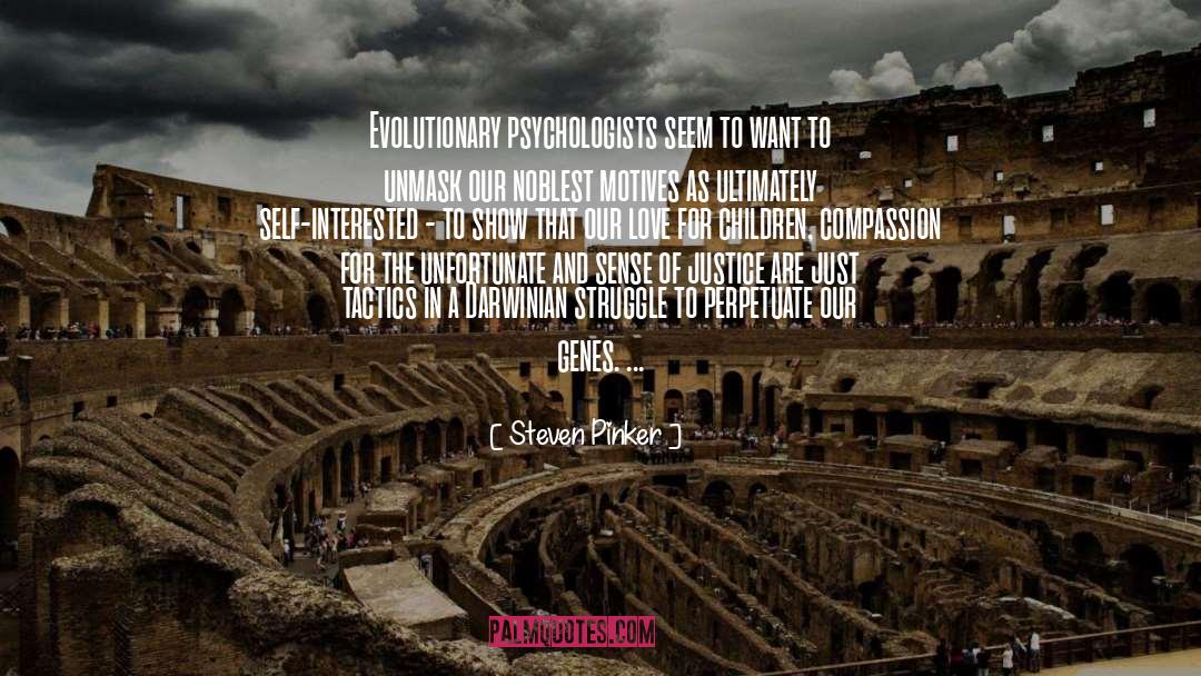 Psychologists quotes by Steven Pinker
