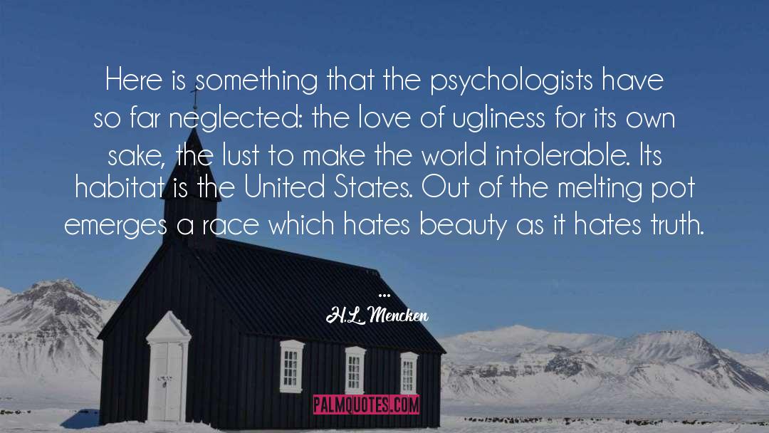 Psychologists quotes by H.L. Mencken